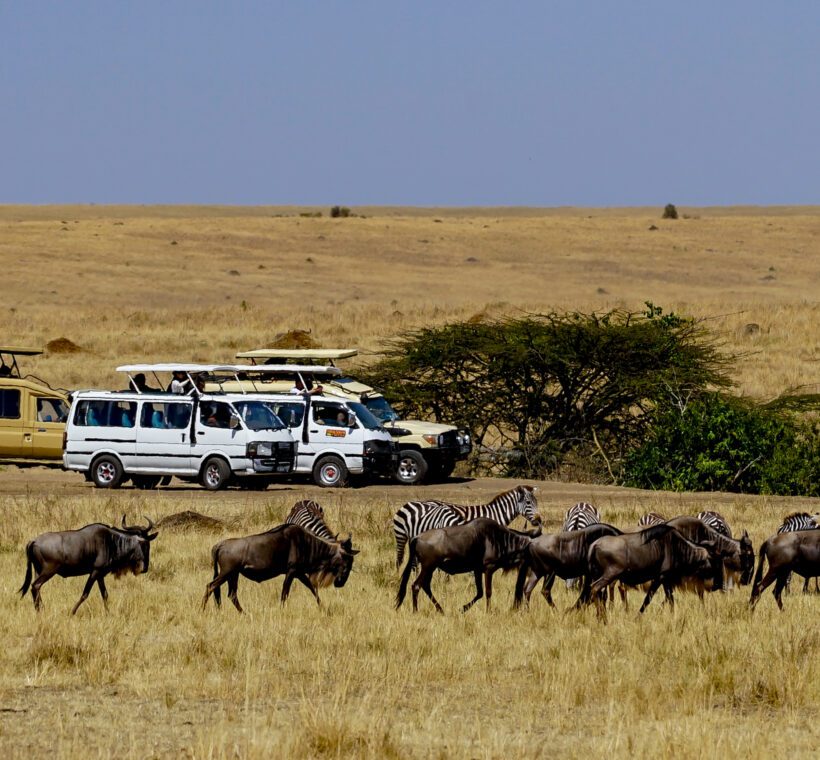 Can I interact with local communities and learn about their way of life from the balloon in Maasai Mara?