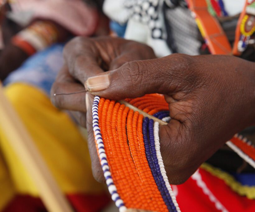 Are there Helicopter Safari options for travelers interested in Maasai crafts and arts?